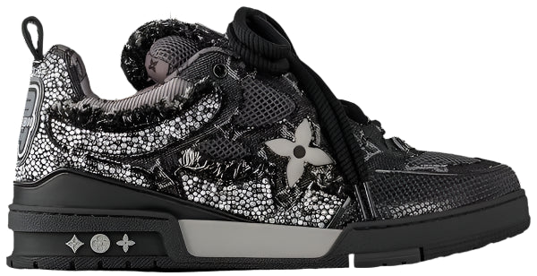Vuitton Skate Sneaker 'Black Swarovski Monogram'