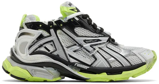 Runner Sneaker 'White Fluo Yellow'