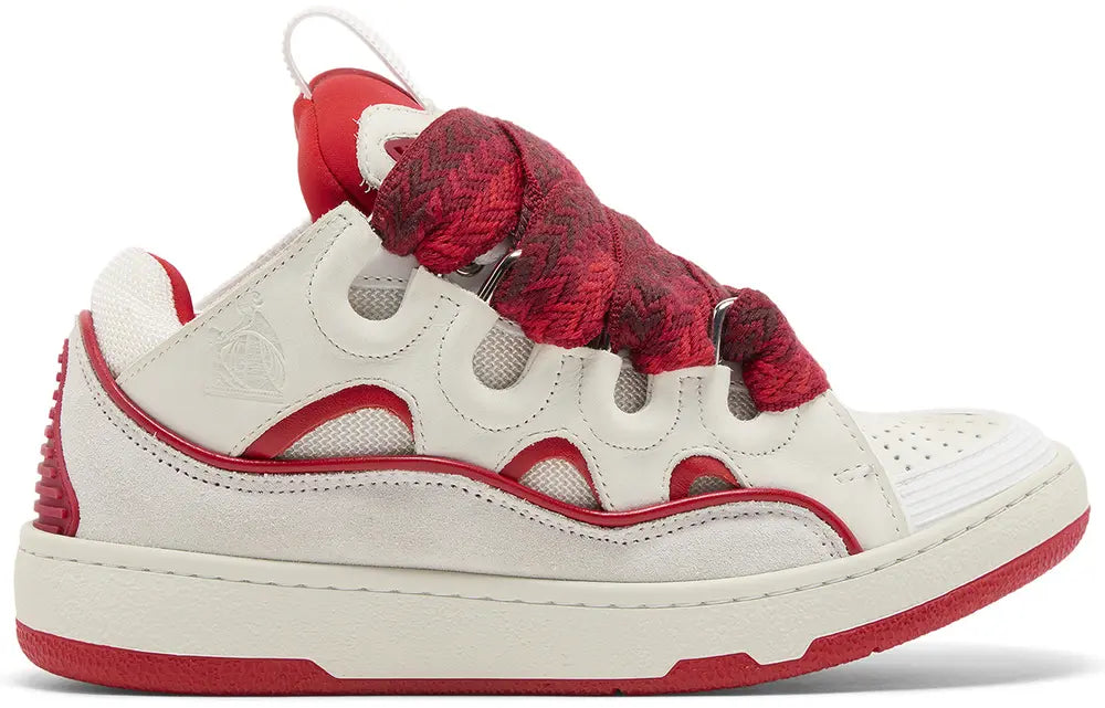 Curb Sneakers 'White Red'