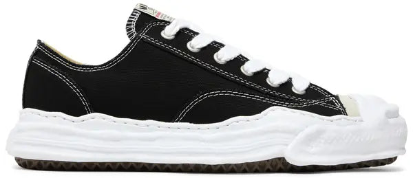 Yasuhiro Hank OG Sole Canvas Low 'Black White'