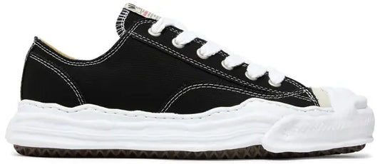 Yasuhiro Hank OG Sole Canvas Low 'Black White'