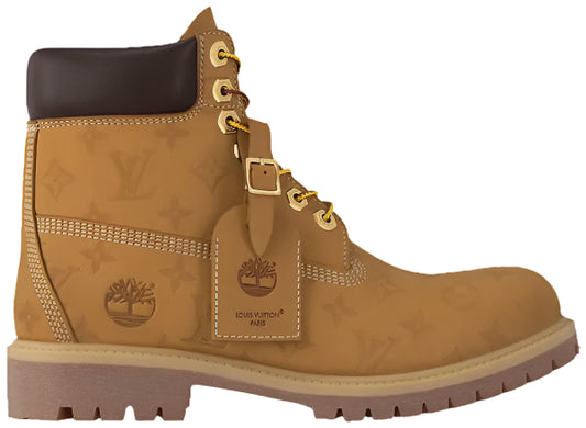 Vuitton x 6 Inch Ankle Boot 'Embossed Monogram - Wheat'