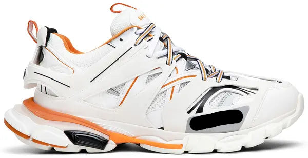 Track Sneaker 'White Orange'