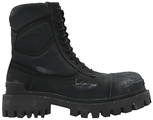 Combat Strike Boot 'Worn-Out - Black'