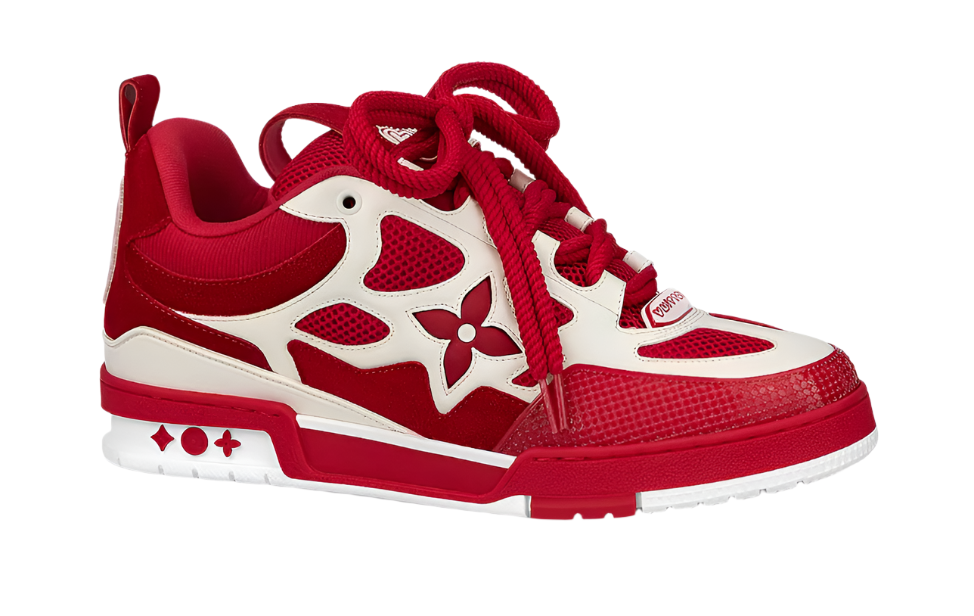 Vuitton Skate Sneaker 'White Red'